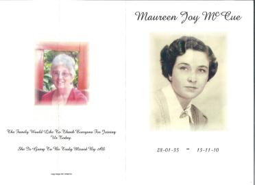 McCUE-Surnames-Vanne