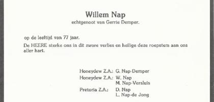 NAP-Willem-1920-1997-M