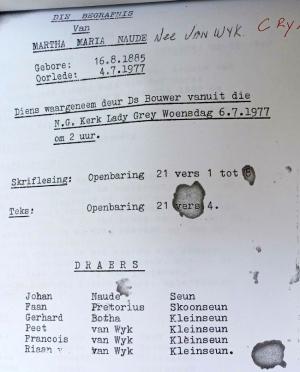 NAUDE-Martha-Maria-nee-VanWyk-1885-1977-F