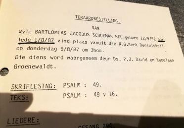 NEL-Bartlomias-Jacobus-Schoeman-1952-1987-M