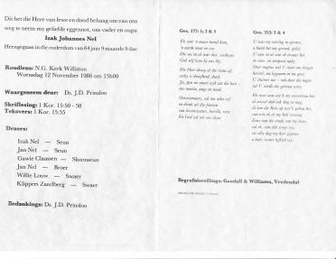 NEL-Izak-Johannes-1922-1986-M