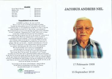 NEL-Jacobus-Andries-1930-2019-M