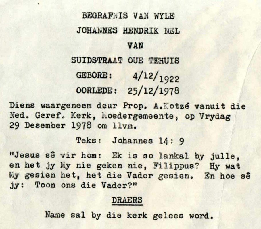NEL-Johannes-Hendrik-1922-1978-M_99