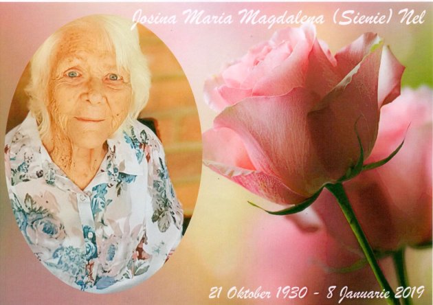 NEL-Josina-Maria-Magdalena-Nn-Sienie-nee-Pieterse-1930-2019-F_99