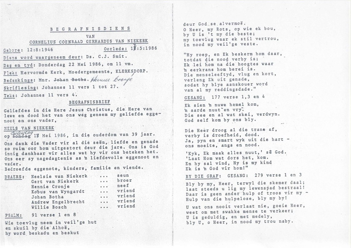 NIEKERK-VAN-Cornelius-Coenraad-Gerhardus-Nn-Neels-1946-1986-M_1