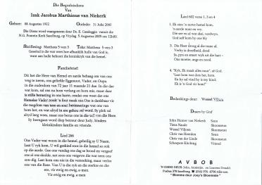 NIEKERK-VAN-Izak-Jacobus-Marthinus-1932-2005-M_2