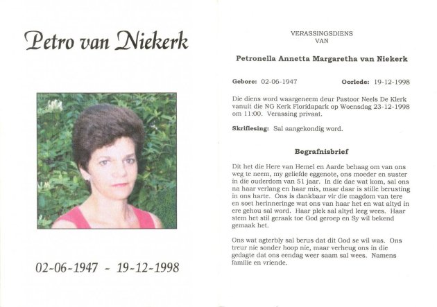 NIEKERK-VAN-Petronella-Annetta-Margaretha-Nn-Petro-nee-Barnard-1947-1998-F_1