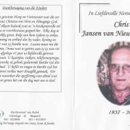 NIEUWENHUIZEN-JANSEN-VAN-Christiaan-Hendrik-Jacobus-Nn-Chris-1937-2007-M_1