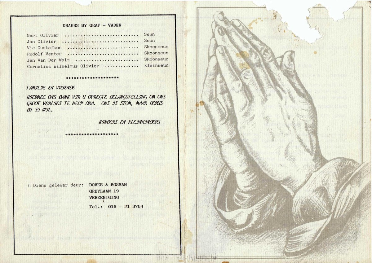 OLIVIER-Cornelius-Wilhelmus-1920-1991-M_1