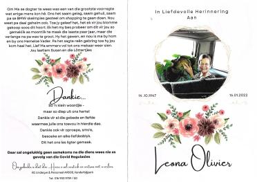 OLIVIER-Gertruida-Leona-Nn-Leona-nee-Botha-1947-2022-F