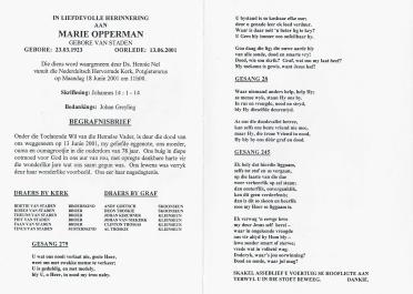 OPPERMAN-Marie-née-VanStaden-1923-2001-F