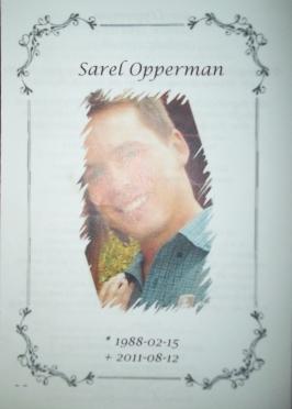 OPPERMAN-Sarel-1988-2011-M