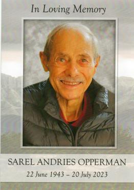 OPPERMAN-Sarel-Andries-Nn-Sarel-1943-2023-M