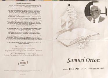 ORTON-Surnames-Vanne