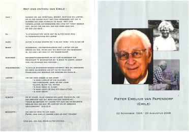 PAPENDORP-VAN-Surnames-Vanne