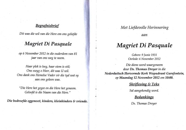 PASQUALE, Magrietha Di 1931-2012_02