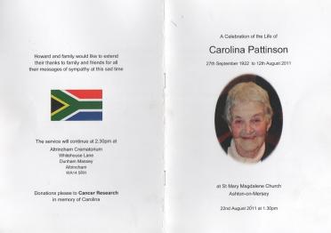 PATTINSON-Surnames-Vanne