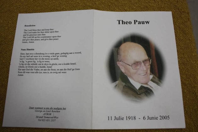 PAUW, Theo 1918-2005_1