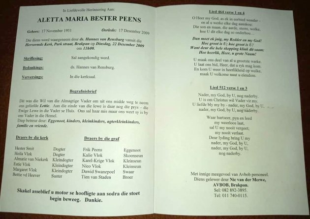 PEENS-Aletta-Maria-Bester-Nn-Lettie-1931-2009-F_2