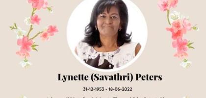 PETERS-Lynette-nee-Savathri-1953-2022-F