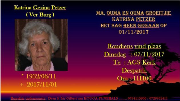 PETZER-Katrina-Gezina-nee-Verburg-1932-2017-F_1