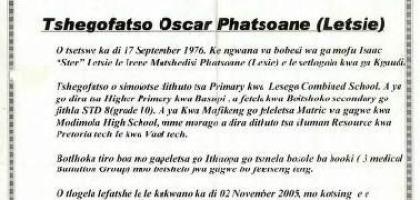 PHATSOANE-Surnames-Vanne