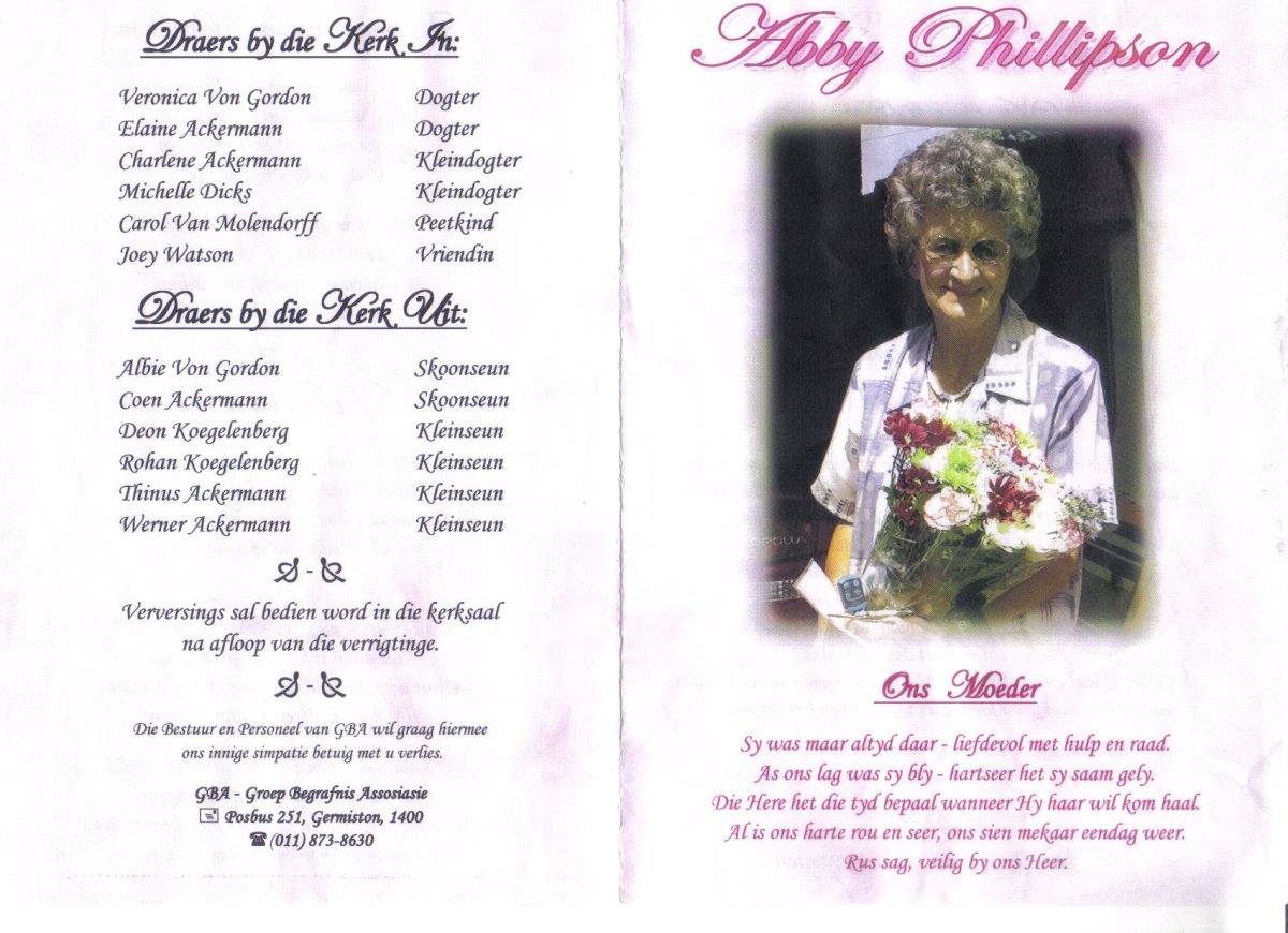 PHILLIPSON-Hermina-Abigial-Cornelia-Volschenk-Nn-Abby-née-Bouwer-1930-2011-F_1