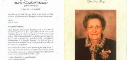 PIENAAR-Maria-Elizabeth-nee-VanRooy-1918-2003-F