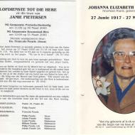 PIETERSEN-Johanna-Elizabeth-FOURIE-nee-DE-VOS-1917-2000
