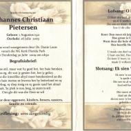 PIETERSEN, Johannes Christiaan 1921-2009_2