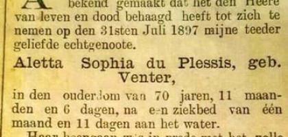 PLESSIS-DU-Aletta-Sophia-née-Venter-1826-1897-F