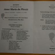 PLESSIS, Anna Maria du 1918-1999_1