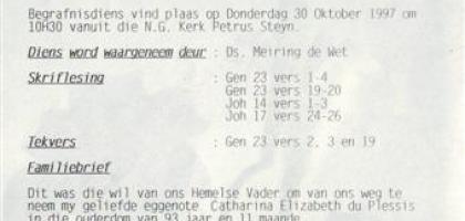 PLESSIS-DU-Catharina-Elizabeth-née-Becker-1903-1997