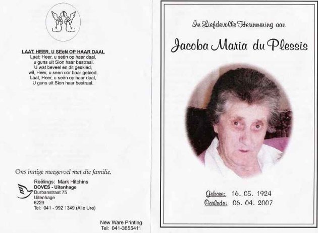 PLESSIS-Jacoba-Maria-du-1924-2007_1