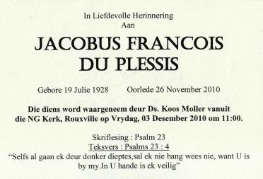 PLESSIS-DU-Jacobus-Francois-Nn-Koos-1928-2010-M_199