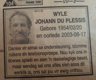 PLESSIS-DU-Johann-1954-2003-M