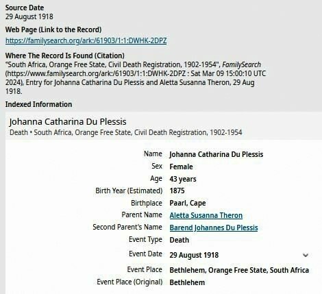 PLESSIS-DU-Johanna-Catharina-Nn-Johanna-1875-1918-F-03
