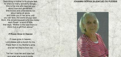 PLESSIS-DU-Johanna-Sophia-Nn-Kleintjie-1935-2015-F