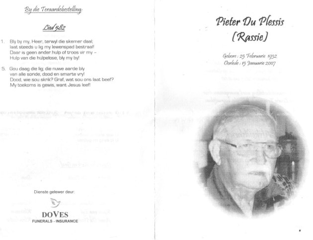 PLESSIS, Pieter du 1932-2007_1