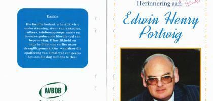 PORTWIG-Edwin-Henry-1938-2014-M