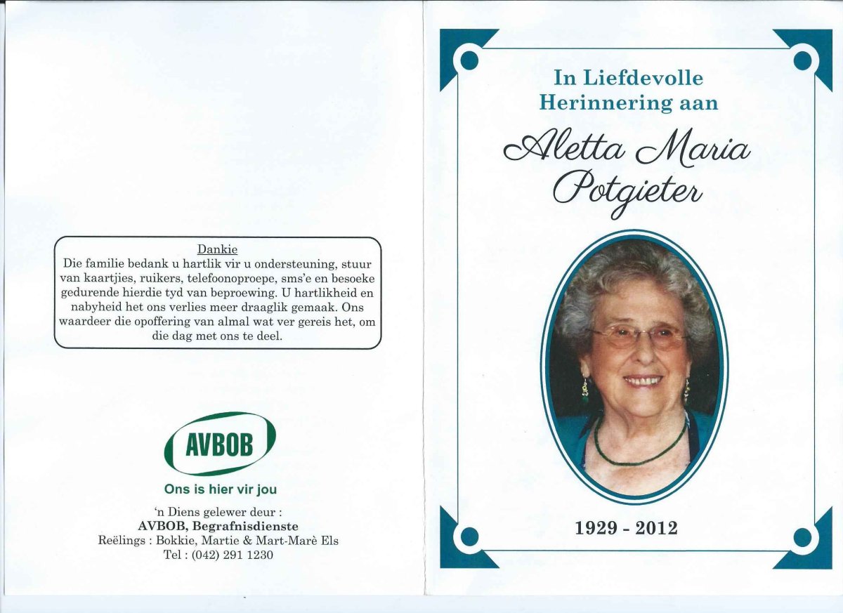 POTGIETER-Aletta-Maria-Nn-Aletta-nee-Hommes-1929-2012-F_1