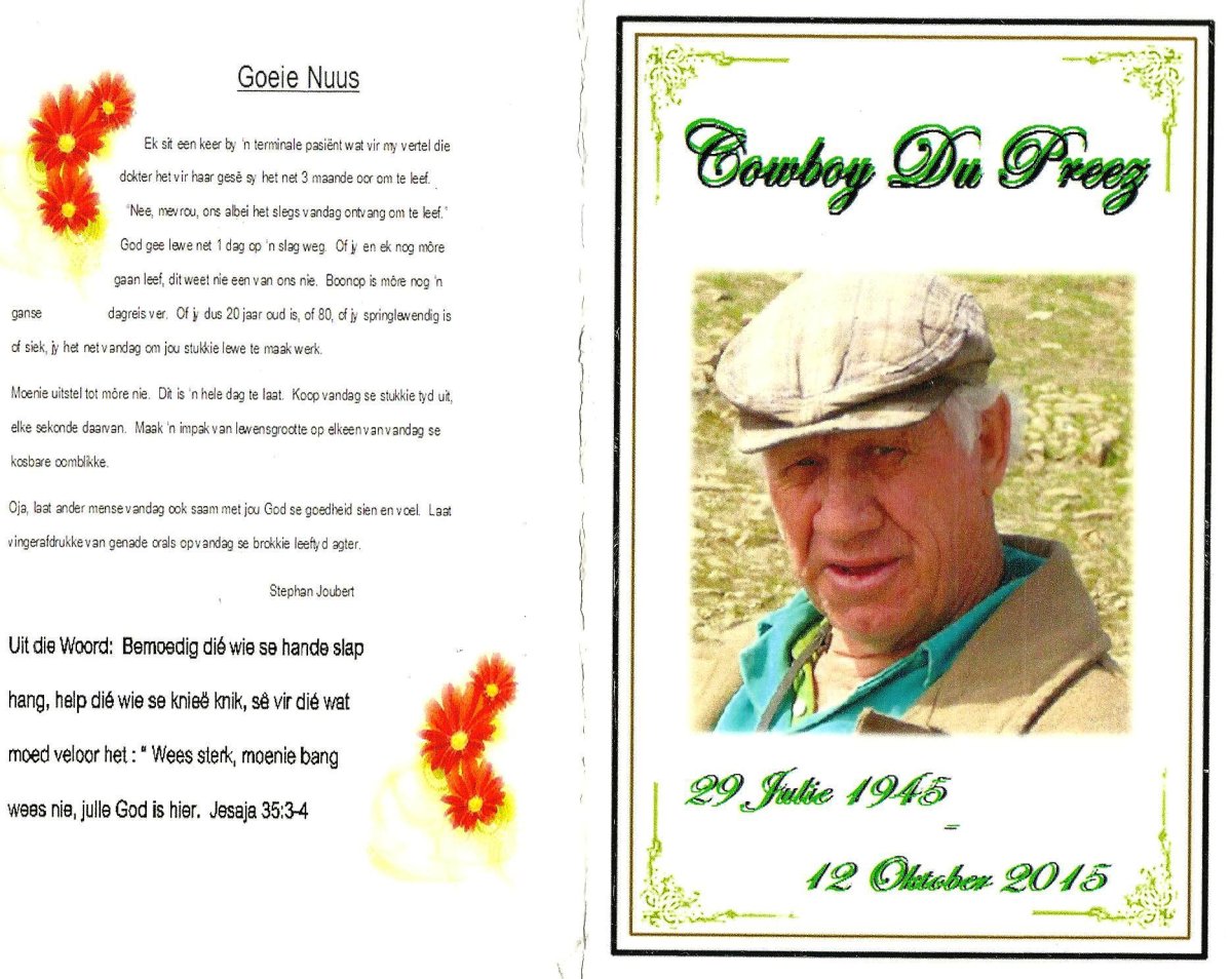 PREEZ-DU-Arie-Willem-Nn-Cowboy-1945-2015-M_1