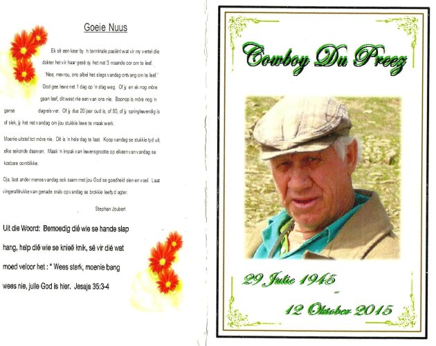 PREEZ-DU-Arie-Willem-Nn-Cowboy-1945-2015-M_1