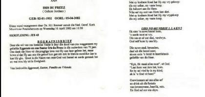 PREEZ-DU-Iris-nee-Jordaan-1932-2002-F