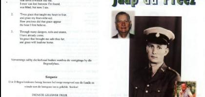 PREEZ-DU-Jaap-1928-2006-SAP-M