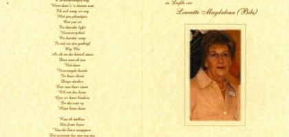PREEZ-DU-Lourette-Magdalena-Nn-Bibi-1918-2007-F