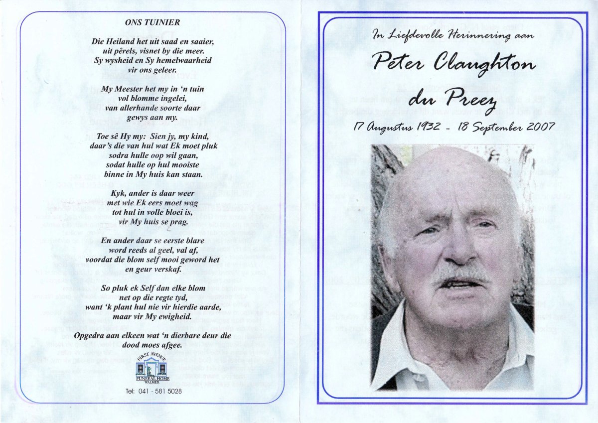 PREEZ-DU-Peter-Claughton-1932-2007-M_1
