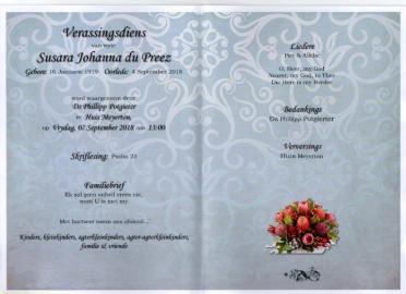 PREEZ-DU-Susara-Johanna-Nn-Sarie-1919-2018-F-2