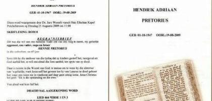 PRETORIUS-Hendrik-Adriaan-Nn-Hennie-1947-2009-M