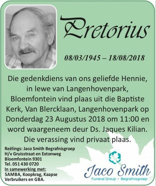 PRETORIUS-Hennie-1945-2018-M_9